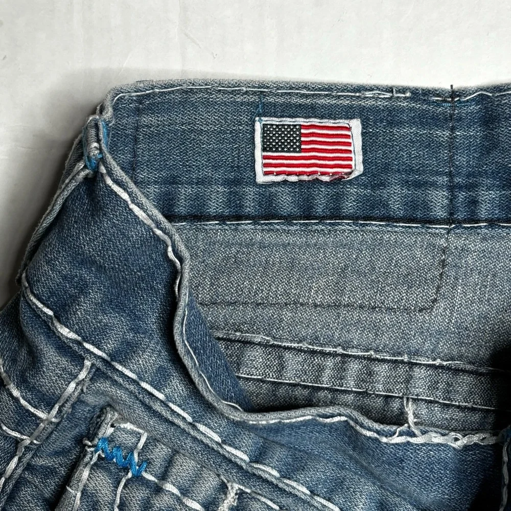Vintage True Religion Ricky Super-T Baggy Fit Distressed Jeans